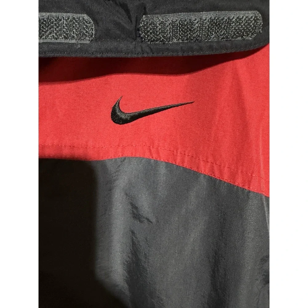 Nike Red Men Large Coat Zip Up Hoodie Vintage  RN#56323 CA# 05553